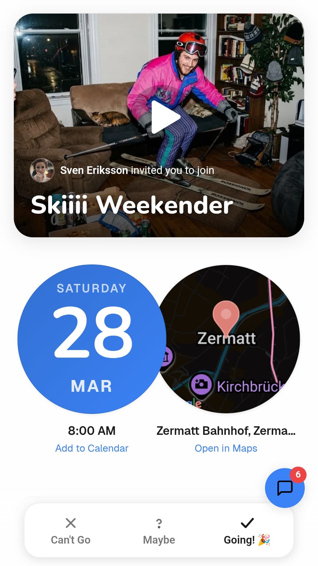Ski trip